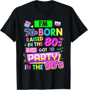 Vintage Throwback 70s 80s 90s Era Mixtape Floppy Disc T-shirt